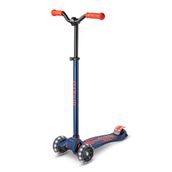 Micro Maxi Deluxe Pro LED 3 Tekerli Işıklı Navy Red Çocuk Scooter