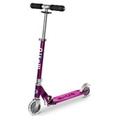 Micro Sprite 2 Tekerlekli LED Purple Stripe Mor Scooter