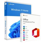 Microsoft Office 2021 Pro Plus 32-64 BIT Türkçe İngilizce ve Windows 11 Home Ürün Anaharı