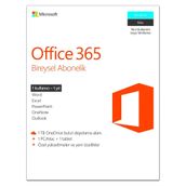Microsoft Office 365 Bireysel Elektronik Lisans Ofis Yazılımı