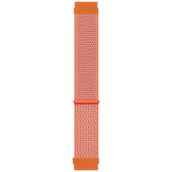 Microsonic Amazfit Bip U Pro Hasırlı Woven Sport Loop Turuncu Kordon