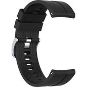 Microsonic Amazfit GTR 2E 47 mm Siyah Silicone Rapid Bands Kordon