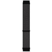 Microsonic Amazfit GTR 3 Hasırlı Woven Sport Loop Siyah Kordon