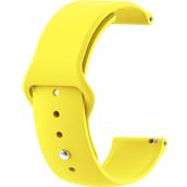 Microsonic Amazfit GTS 2E 42 mm Sarı Silicone Sport Band Kordon