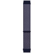 Microsonic Amazfit Gts 2e Uyumlu 42 mm Hasırlı Woven Sport Loop Mor Kordon