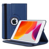 Microsonic Apple iPad 10.2'' 7. Nesil 360 Rotating Stand Deri Lacivert Kılıf
