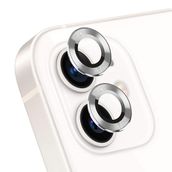 Microsonic Apple iPhone 12 Uyumlu Tekli Kamera Lens Gümüş Koruma Camı