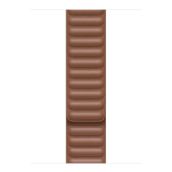 Microsonic Apple Watch SE 2022 40 mm Kahverengi Leather Link Band Kordon