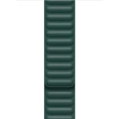 Microsonic Apple Watch SE 2022 40 mm Koyu Yeşil Leather Link Band Kordon
