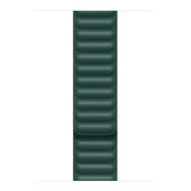Microsonic Apple Watch Series 3 42 mm Leather Link Band Koyu Yeşil Kordon