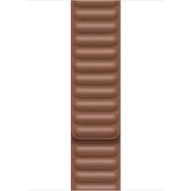 Microsonic Apple Watch Series 5 40 mm Kahverengi Leather Link Band Kordon