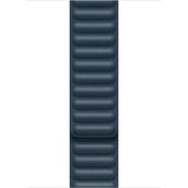 Microsonic Apple Watch Series 5 40 mm Lacivert Leather Link Band Kordon