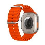 Microsonic Apple Watch Ultra Ocean Band Turuncu Kordon