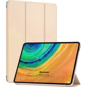 Microsonic Huawei Matepad 10.4'' Kılıf Slim Translucent Back Smart Cover Gold