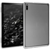 Microsonic Huawei MatePad 10.4'' Kılıf Transparent Soft Beyaz