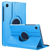 Microsonic Huawei Matepad Se Kılıf 360 Rotating Stand Deri Mavi