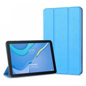 Microsonic Huawei MatePad SE Slim Translucent Back Smart Cover Mavi Tablet Kılıfı