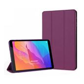 Microsonic Huawei MatePad T8 8'' Kılıf Slim Translucent Back Smart Cover Mor