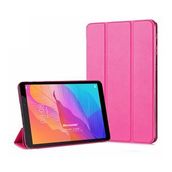 Microsonic Huawei MatePad T8 8'' Kılıf Slim Translucent Back Smart Cover Pembe