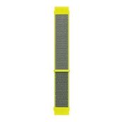 Microsonic Huawei Watch 3 Hasırlı Woven Sport Loop Sarı Kordon