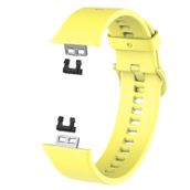 Microsonic Huawei Watch Fit Silicone Sport Band Sarı Kordon