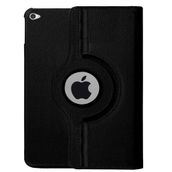 Microsonic iPad Pro 12.9 360 Dönerli Stand Deri Siyah Kılıf