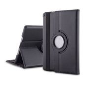 Microsonic iPad Pro 9.7 2017 360 Dönerli Stand Deri Siyah Kılıf