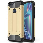 Microsonic Oppo A12 Rugged Armor Gold Cep Telefonu Kılıfı