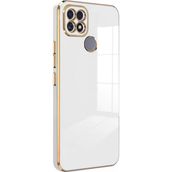 Microsonic Realme C25S Olive Plated Beyaz Kılıf