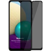 Microsonic Samsung Galaxy A02 Privacy 5D Gizlilik Filtreli Siyah Cam Ekran Koruyucu