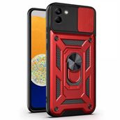 Microsonic Samsung Galaxy A03 Impact Resistant Kırmızı Kılıf