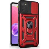 Microsonic Samsung Galaxy A03S Impact Resistant Kırmızı Kılıf