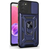 Microsonic Samsung Galaxy A03S Impact Resistant Lacivert Kılıf