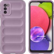 Microsonic Samsung Galaxy A03S Oslo Prime Lila Kılıf