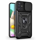 Microsonic Samsung Galaxy A51 Impact Resistant Siyah Kılıf