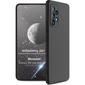 Microsonic Samsung Galaxy A53 5G Double Dip 360 Protective Siyah Kılıf