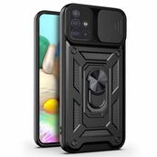 Microsonic Samsung Galaxy A71 Kılıf Impact Resistant Siyah Kılıf