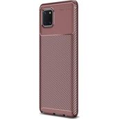 Microsonic Samsung Galaxy A81 Legion Series Kahverengi Kılıf