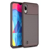 Microsonic Samsung Galaxy M10 Legion Series Kahverengi Kılıf