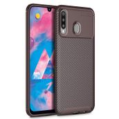Microsonic Samsung Galaxy M30 Legion Series Kahverengi Kılıf