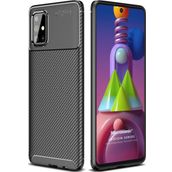 Microsonic Samsung Galaxy M51 Siyah Legion Series Cep Telefon Kılıfı