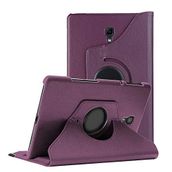Microsonic Samsung Galaxy Tab A 10.5'' T590 360 Rotating Stand Deri Mor Kılıf
