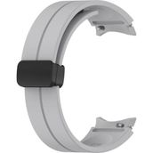 Microsonic Samsung Galaxy Watch 4 Classic 46 mm Ribbon Line Gri Kordon