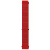 Microsonic Samsung Galaxy Watch 5 40 mm Hasırlı Woven Sport Loop Kırmızı Kordon