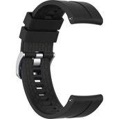 Microsonic Samsung Galaxy Watch 5 40 mm Silikon Rapidbands Siyah Kordon