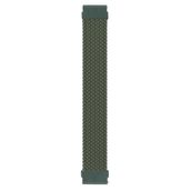 Microsonic Samsung Gear S3 Classic Braided Solo Loop Band Koyu Yeşil Medium 155 mm Kordon