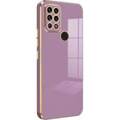 Microsonic Tecno Pova Olive Plated Lila Kılıf
