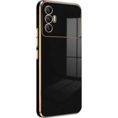 Microsonic Tecno Spark 8 Pro Olive Plated Siyah Kılıf