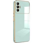 Microsonic Tecno Spark 8 Pro Olive Plated Yeşil Kılıf