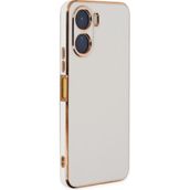 Microsonic Vivo Y16 Olive Plated Beyaz Cep Telefonu Kılıfı